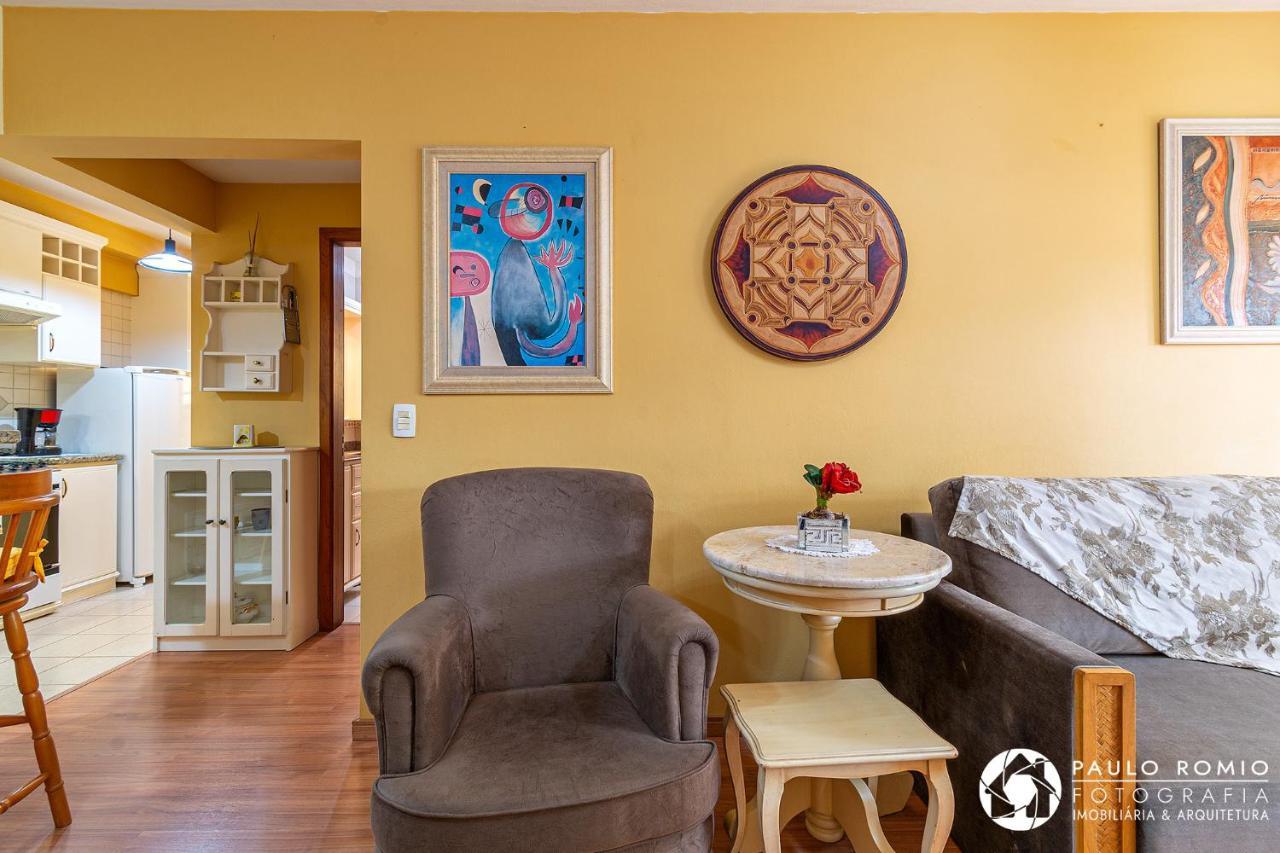 Apartamento Aluguel Temporada Gramado Bagian luar foto